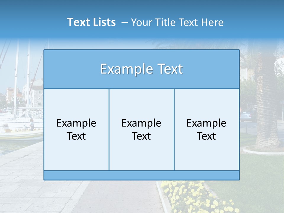 Makarska, Croatia PowerPoint Template