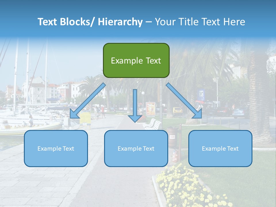 Makarska, Croatia PowerPoint Template