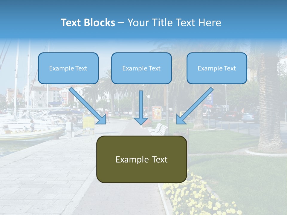 Makarska, Croatia PowerPoint Template