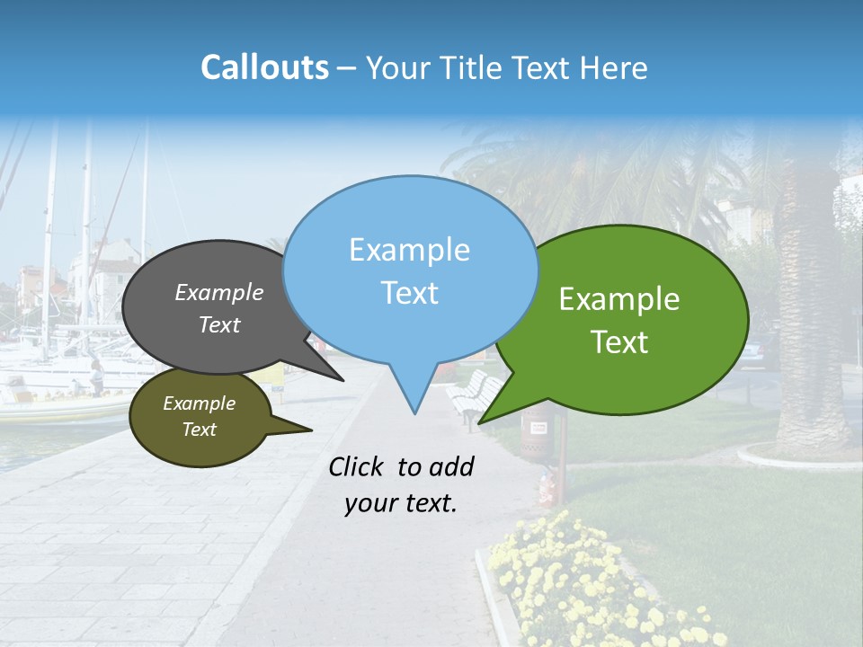 Makarska, Croatia PowerPoint Template