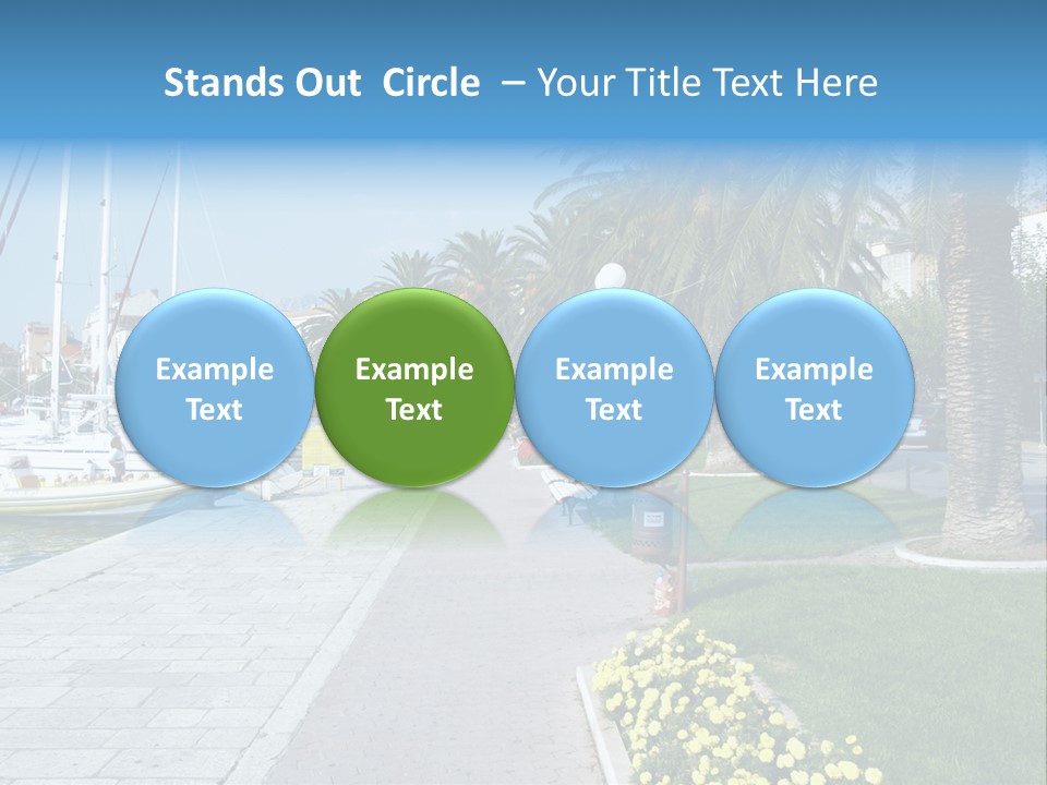 Makarska, Croatia PowerPoint Template