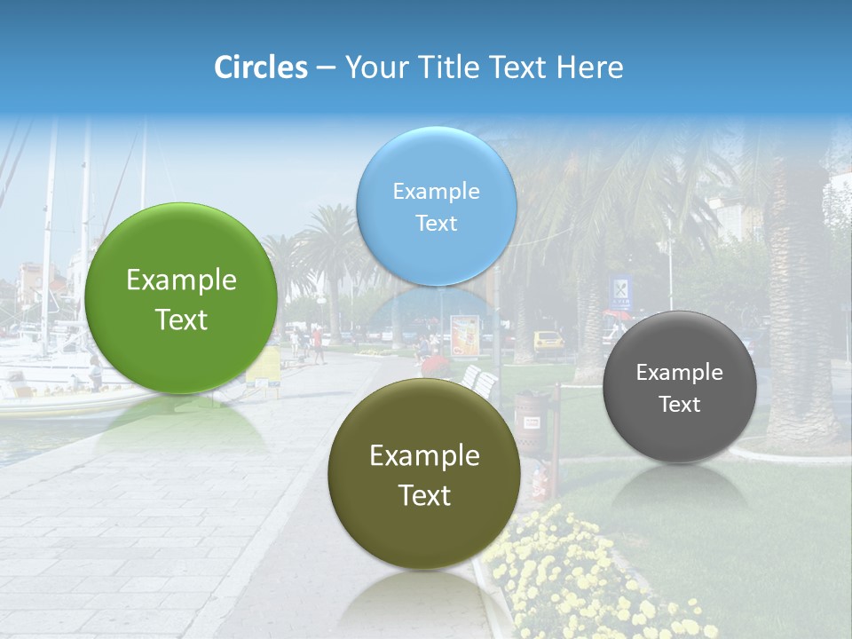 Makarska, Croatia PowerPoint Template