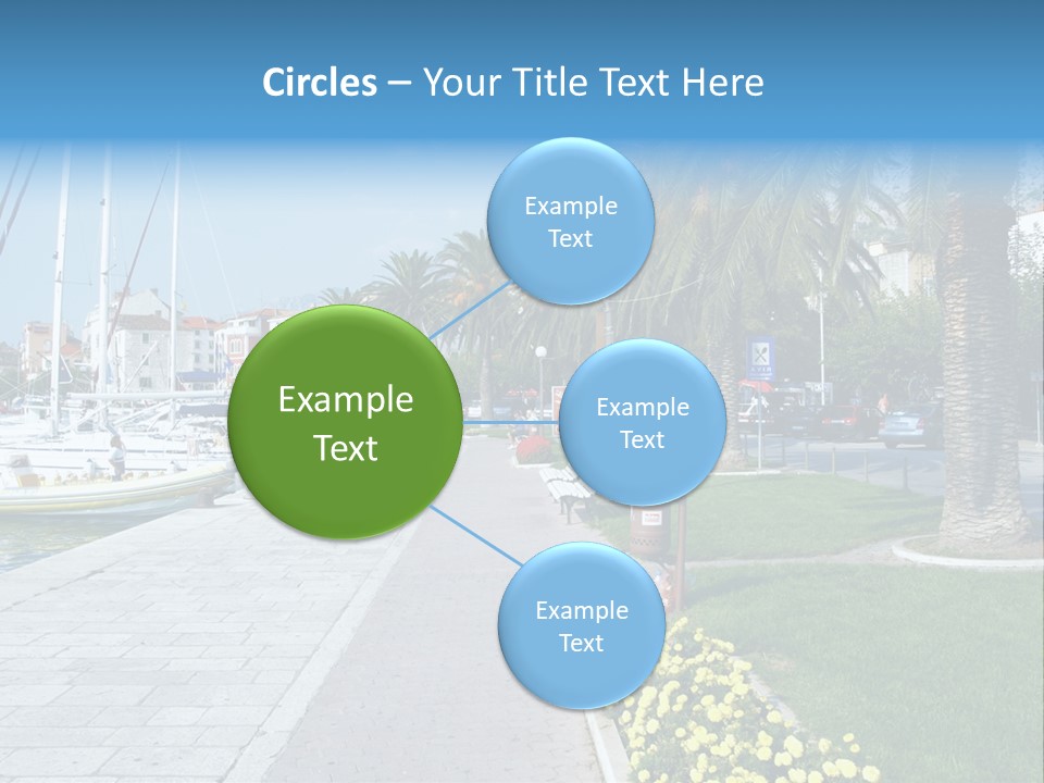 Makarska, Croatia PowerPoint Template