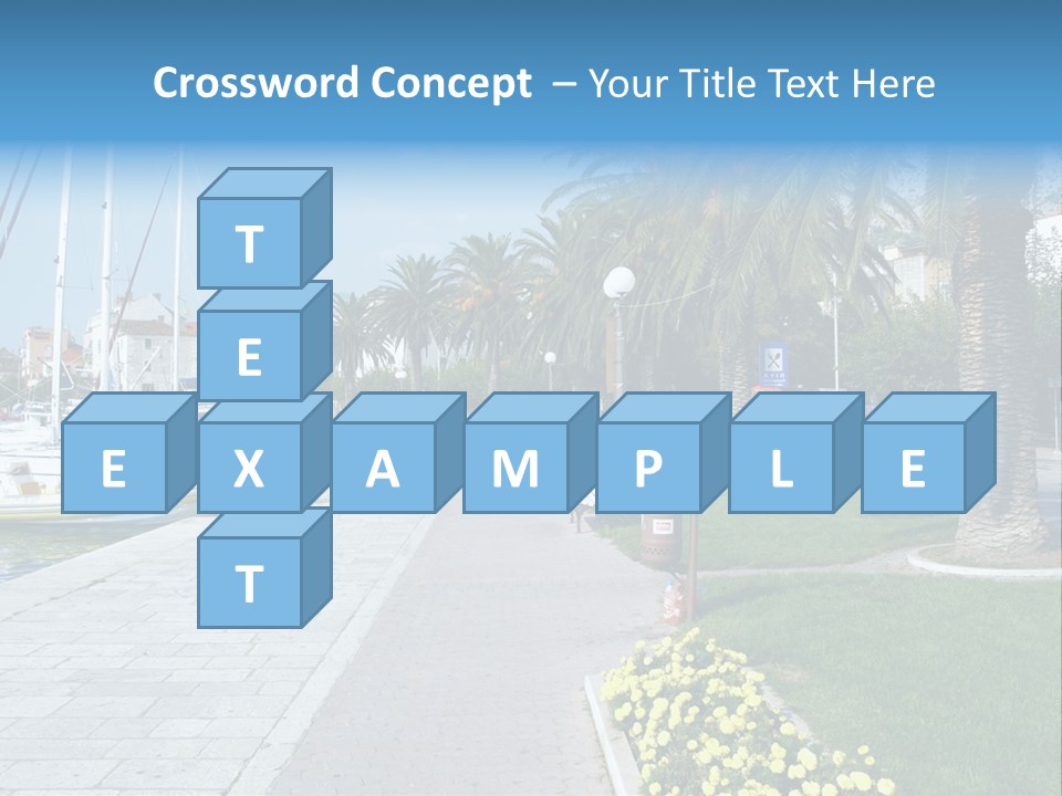 Makarska, Croatia PowerPoint Template