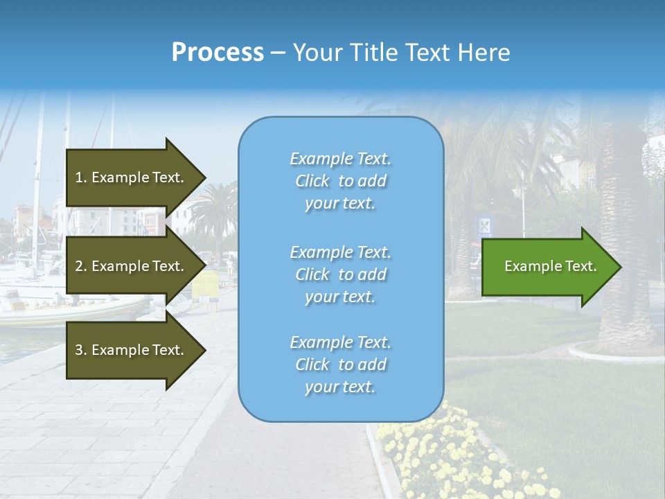 Makarska, Croatia PowerPoint Template