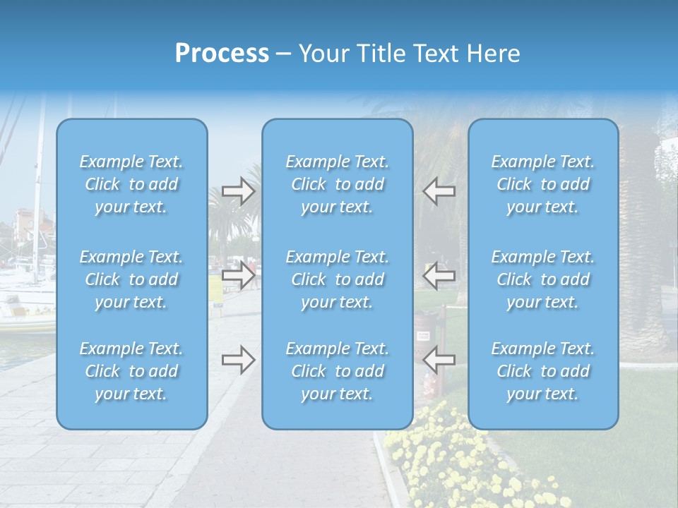 Makarska, Croatia PowerPoint Template