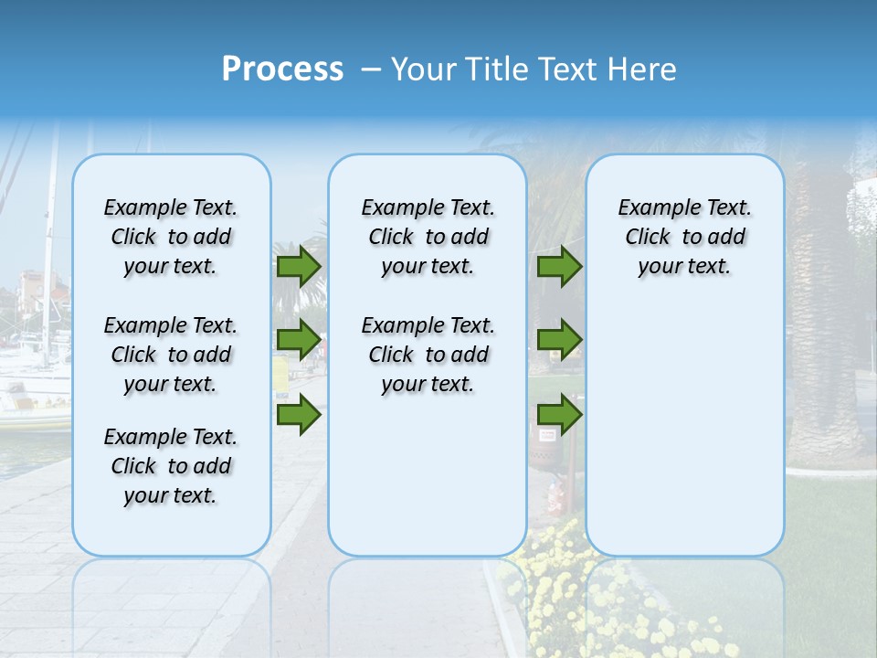 Makarska, Croatia PowerPoint Template
