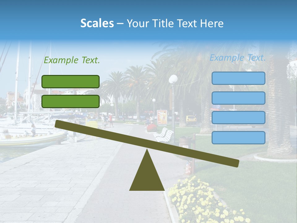 Makarska, Croatia PowerPoint Template