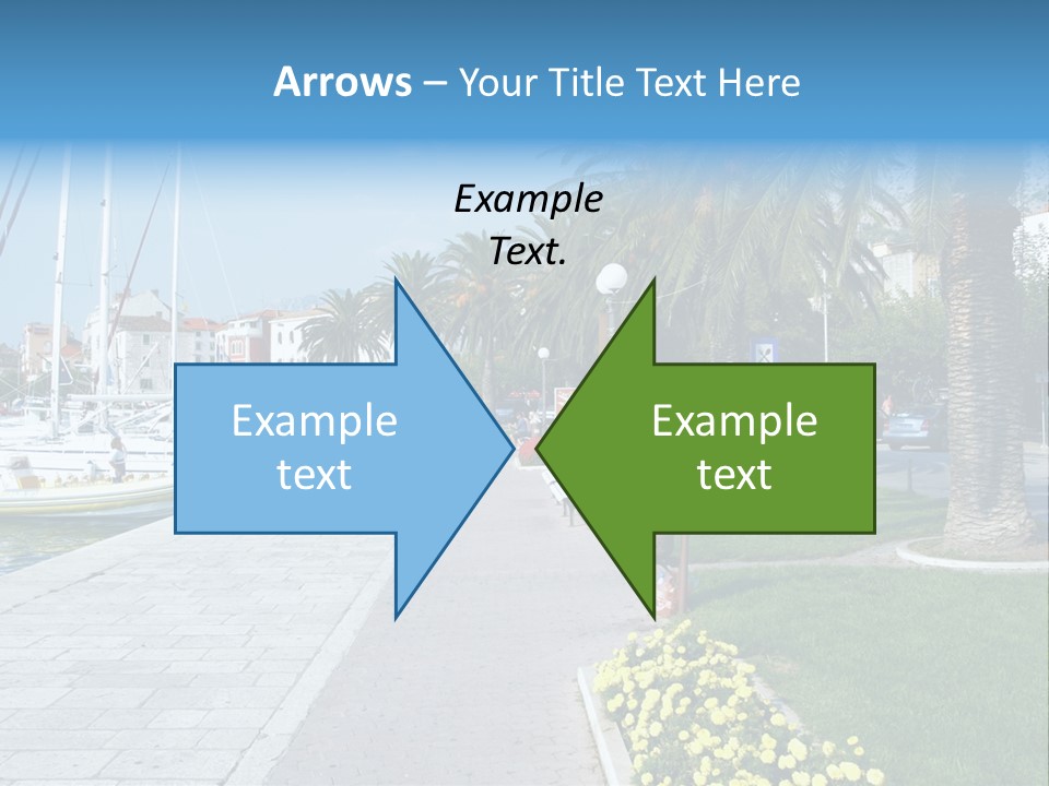 Makarska, Croatia PowerPoint Template
