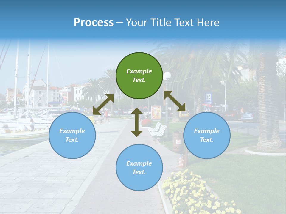 Makarska, Croatia PowerPoint Template
