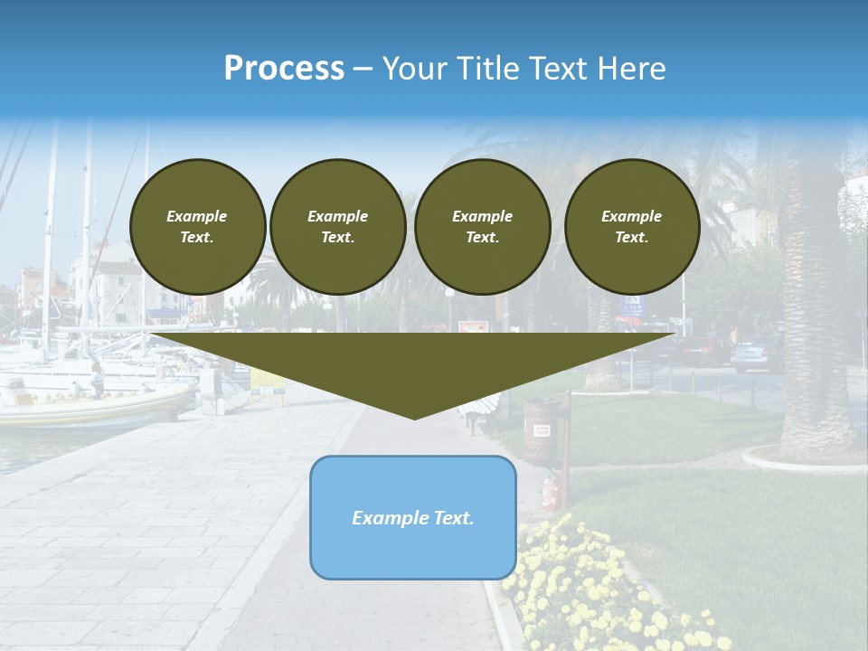 Makarska, Croatia PowerPoint Template