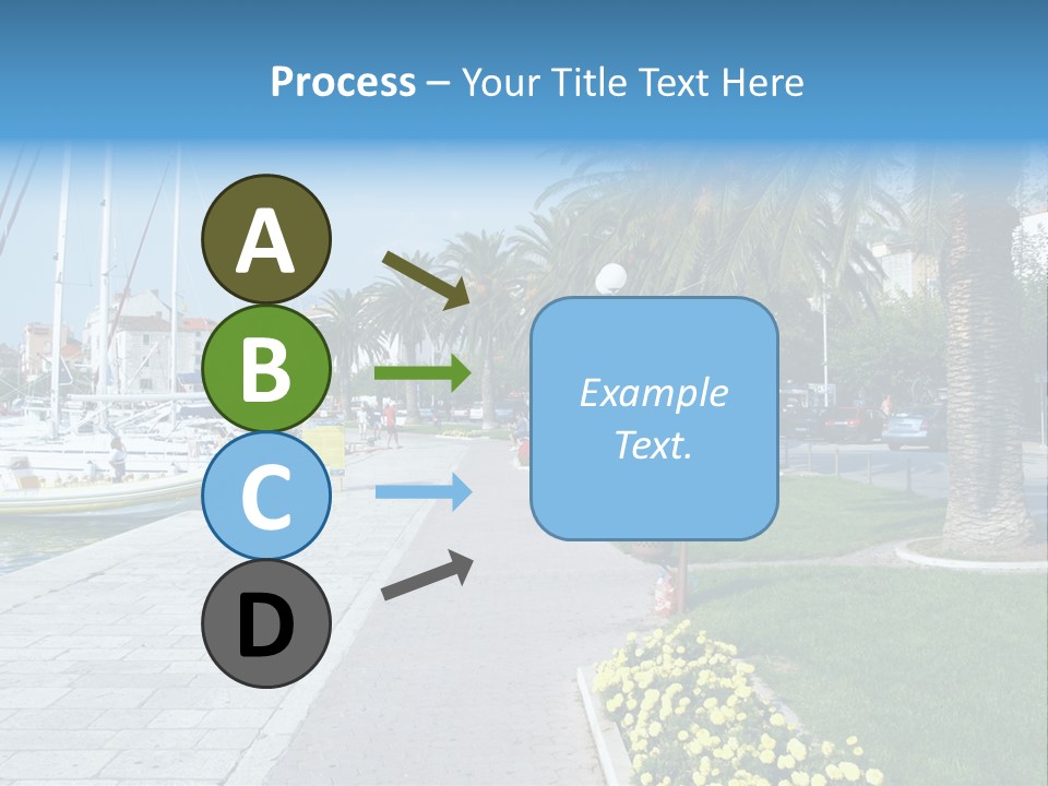Makarska, Croatia PowerPoint Template