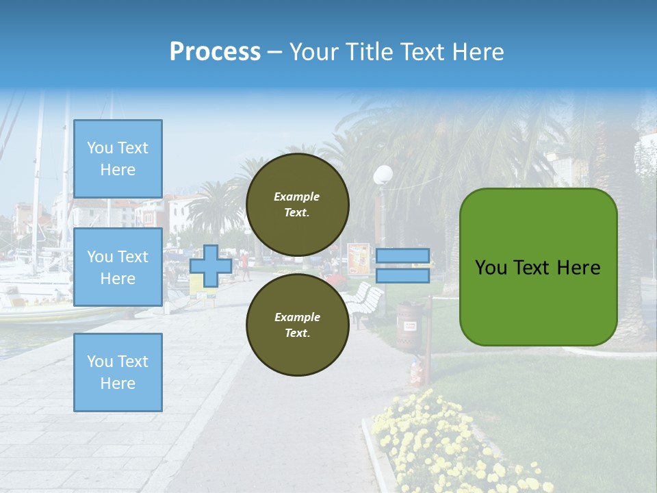 Makarska, Croatia PowerPoint Template