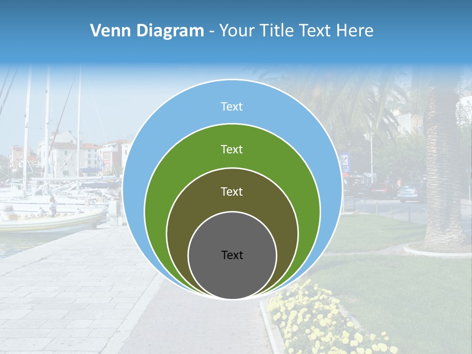 Makarska, Croatia PowerPoint Template