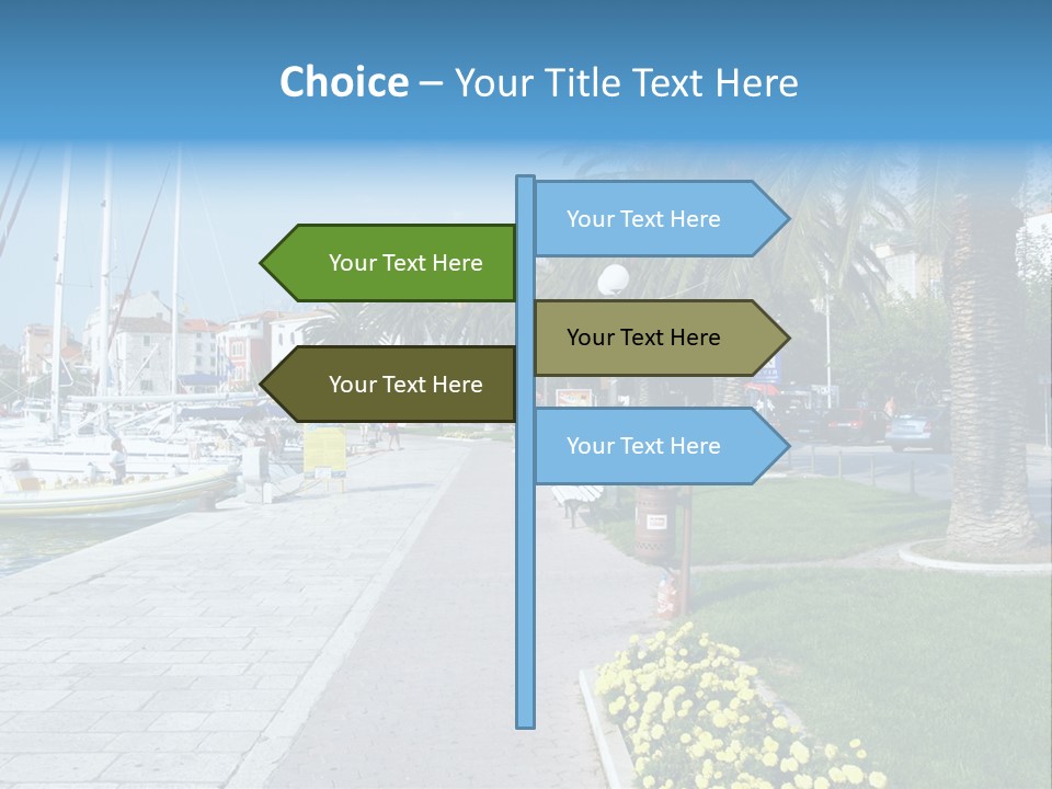 Makarska, Croatia PowerPoint Template