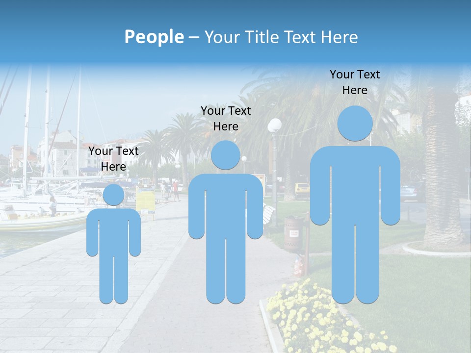 Makarska, Croatia PowerPoint Template