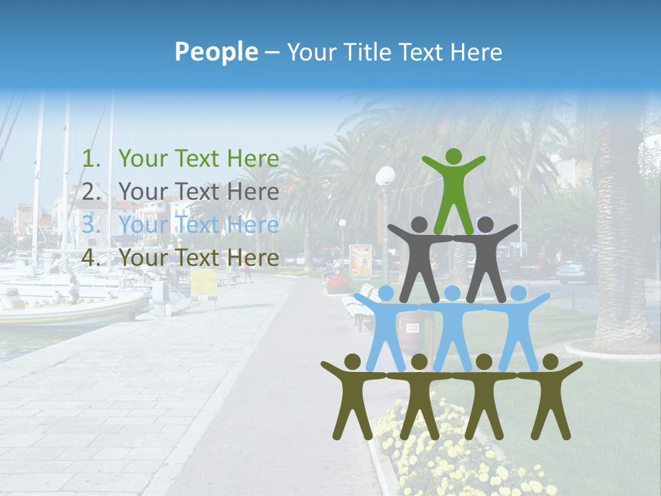 Makarska, Croatia PowerPoint Template