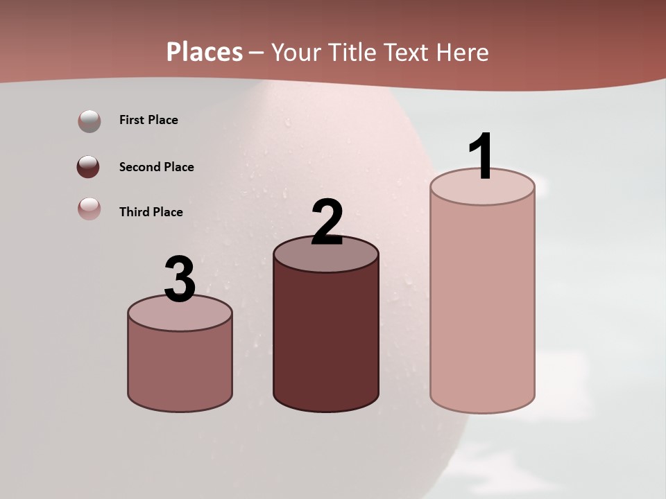 Pregnant Woman In A Pool PowerPoint Template