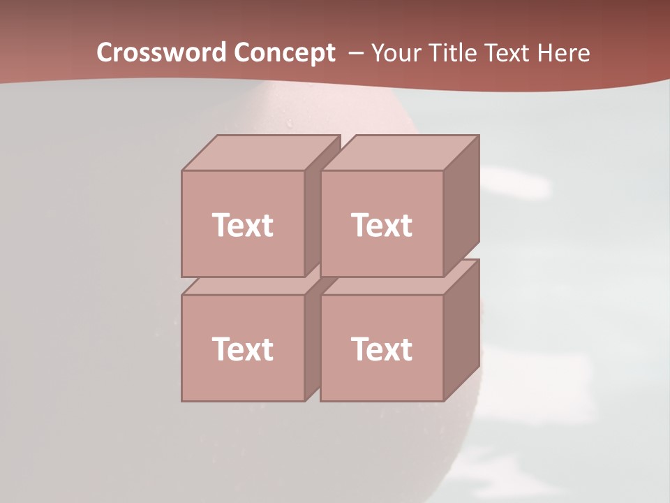 Pregnant Woman In A Pool PowerPoint Template