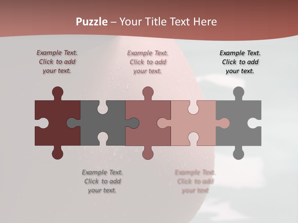 Pregnant Woman In A Pool PowerPoint Template