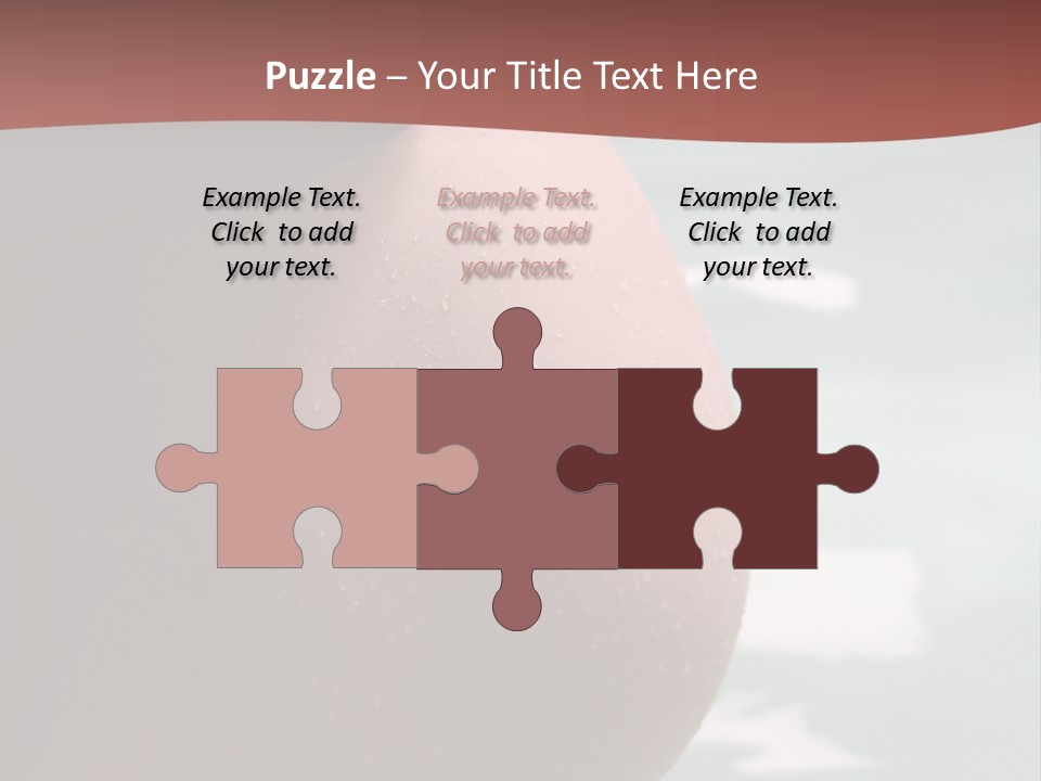 Pregnant Woman In A Pool PowerPoint Template