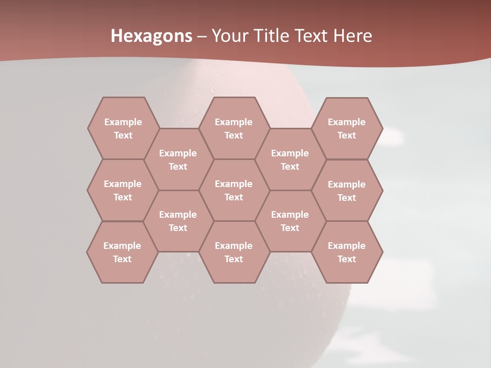 Pregnant Woman In A Pool PowerPoint Template