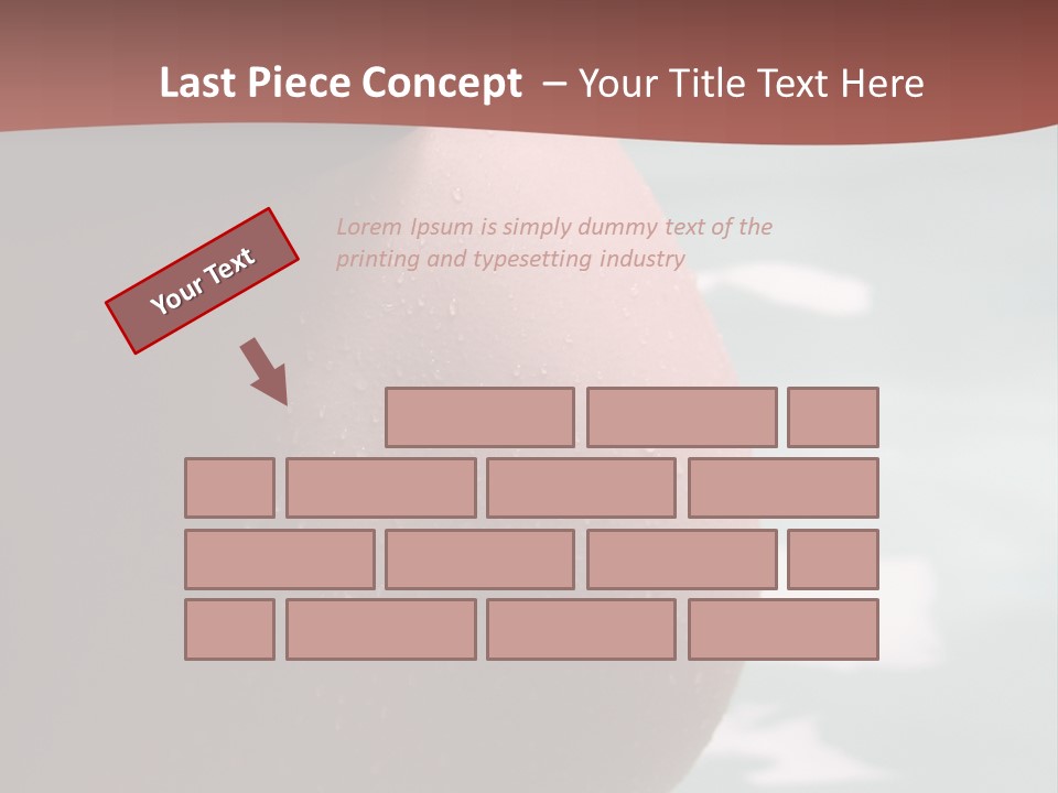 Pregnant Woman In A Pool PowerPoint Template