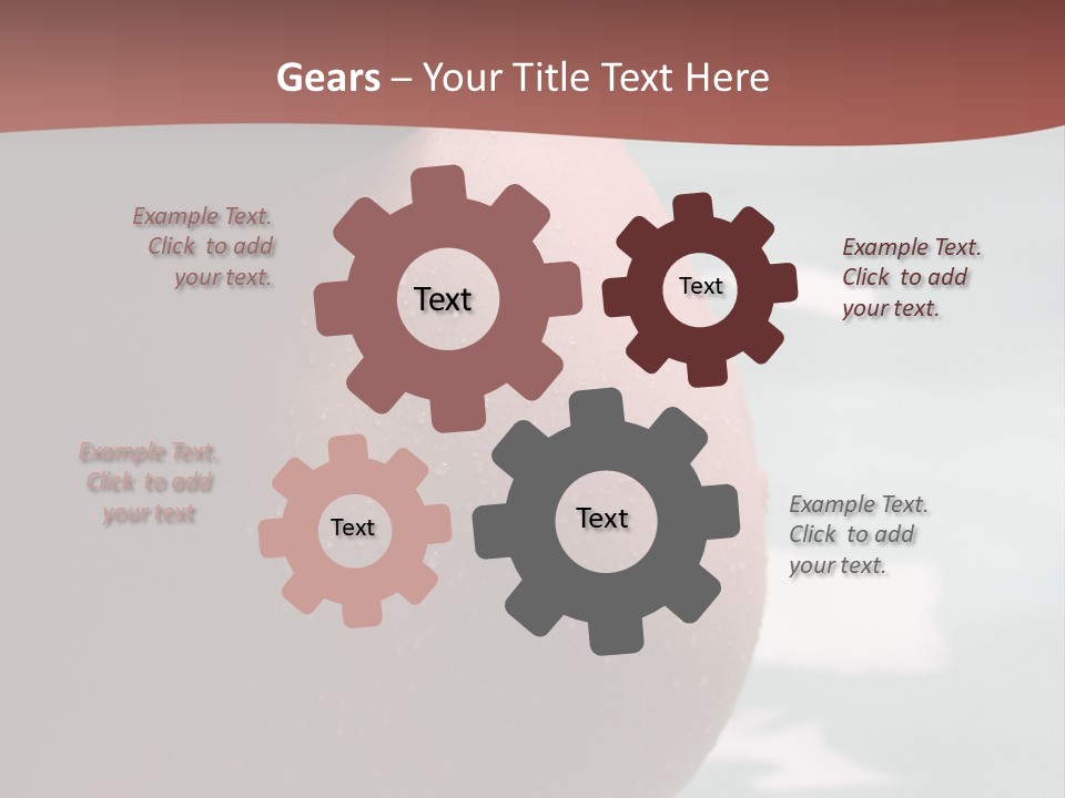 Pregnant Woman In A Pool PowerPoint Template