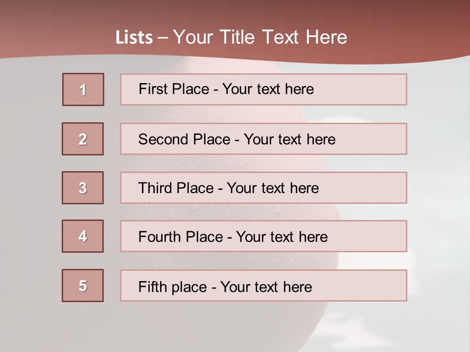 Pregnant Woman In A Pool PowerPoint Template