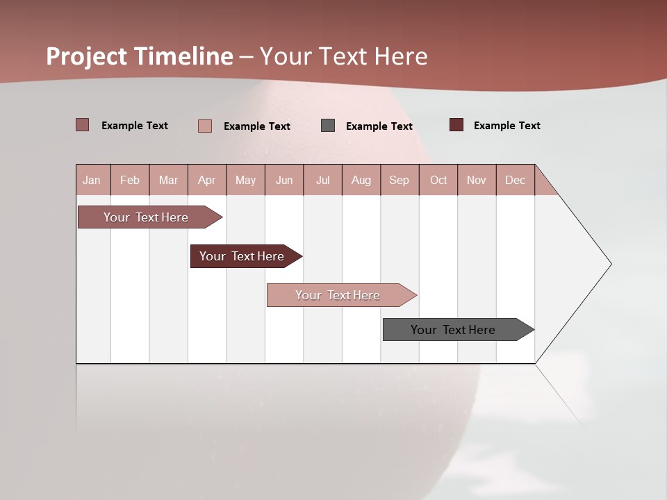 Pregnant Woman In A Pool PowerPoint Template