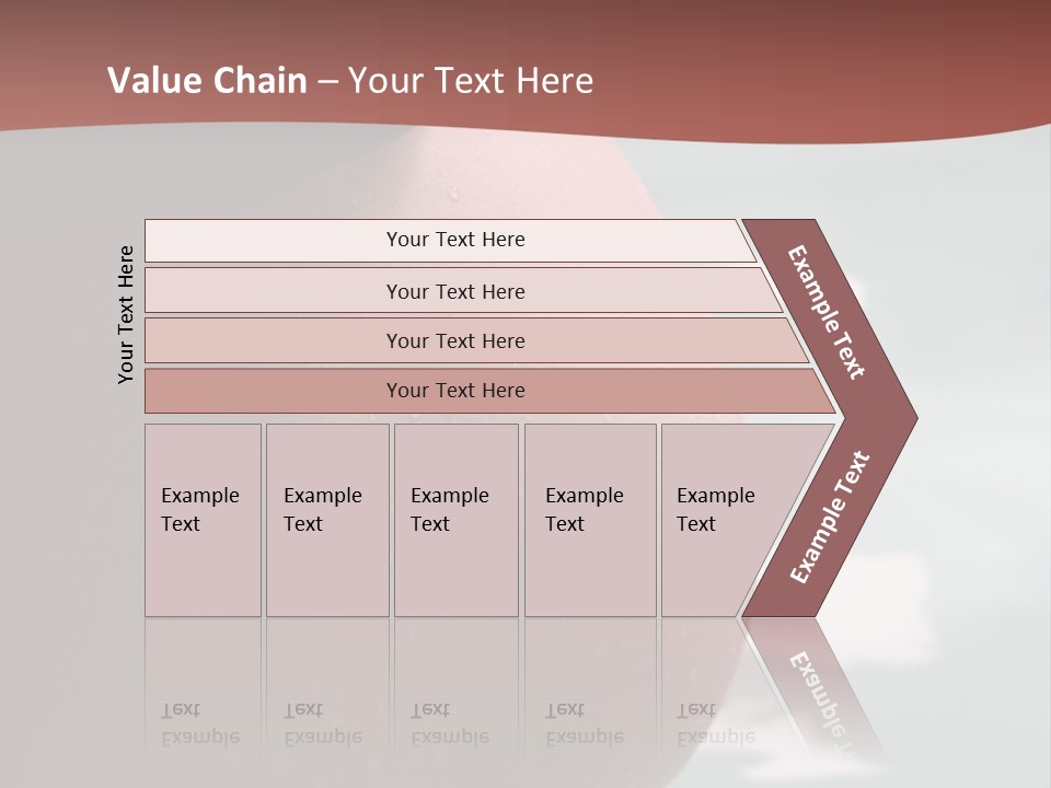 Pregnant Woman In A Pool PowerPoint Template