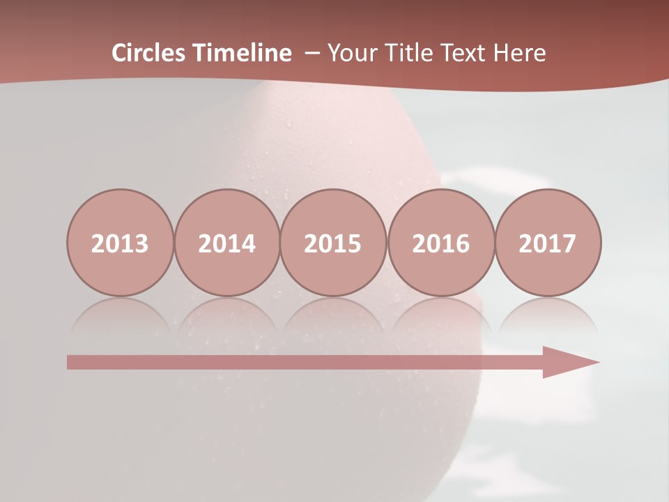 Pregnant Woman In A Pool PowerPoint Template