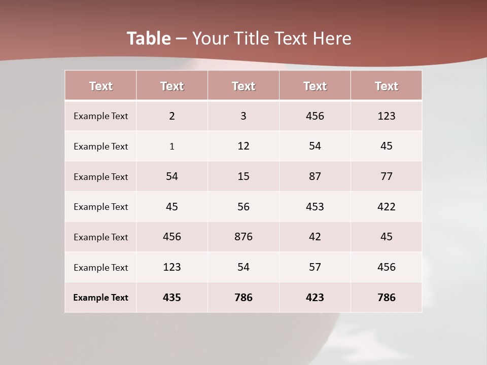 Pregnant Woman In A Pool PowerPoint Template