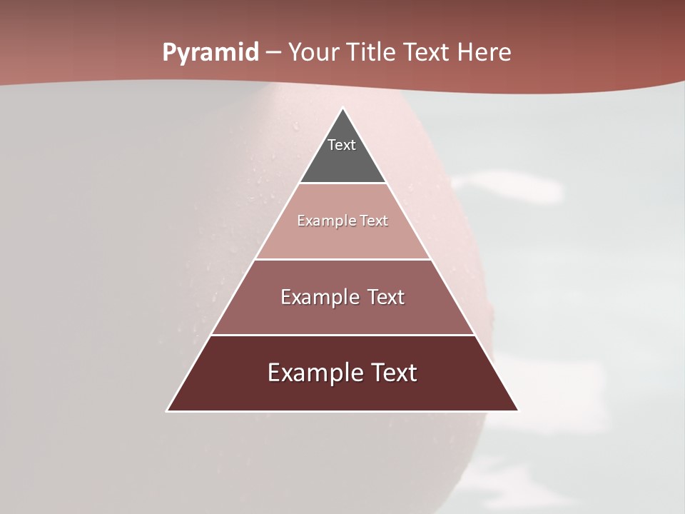 Pregnant Woman In A Pool PowerPoint Template