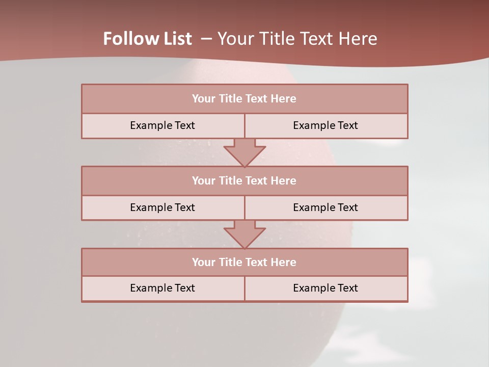 Pregnant Woman In A Pool PowerPoint Template