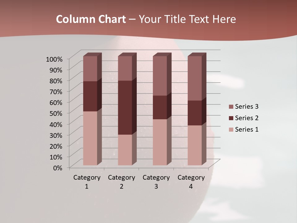Pregnant Woman In A Pool PowerPoint Template