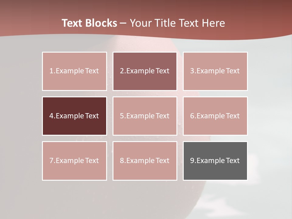 Pregnant Woman In A Pool PowerPoint Template