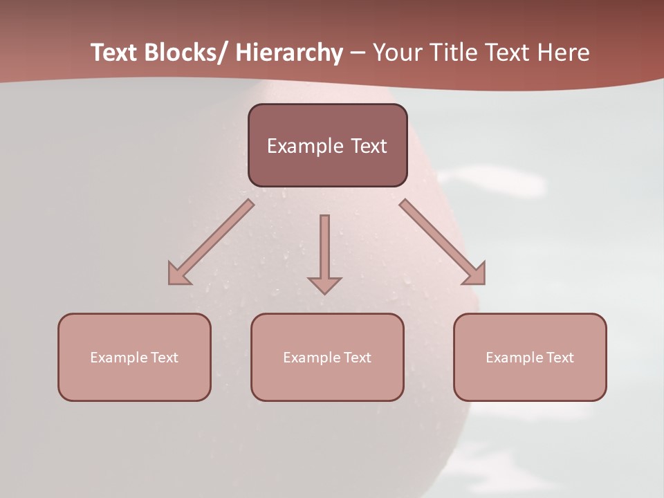 Pregnant Woman In A Pool PowerPoint Template