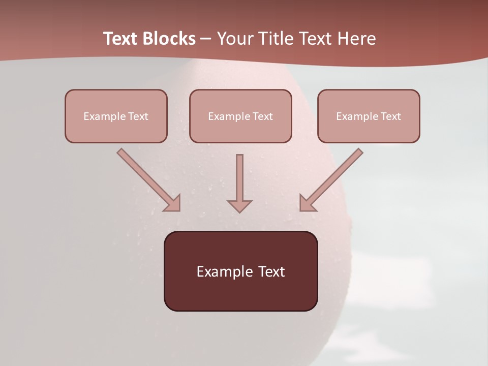 Pregnant Woman In A Pool PowerPoint Template