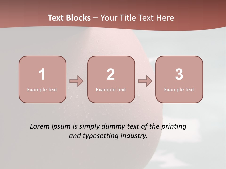 Pregnant Woman In A Pool PowerPoint Template