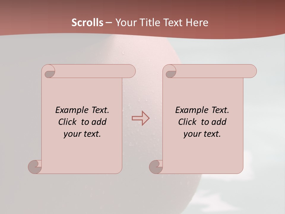 Pregnant Woman In A Pool PowerPoint Template