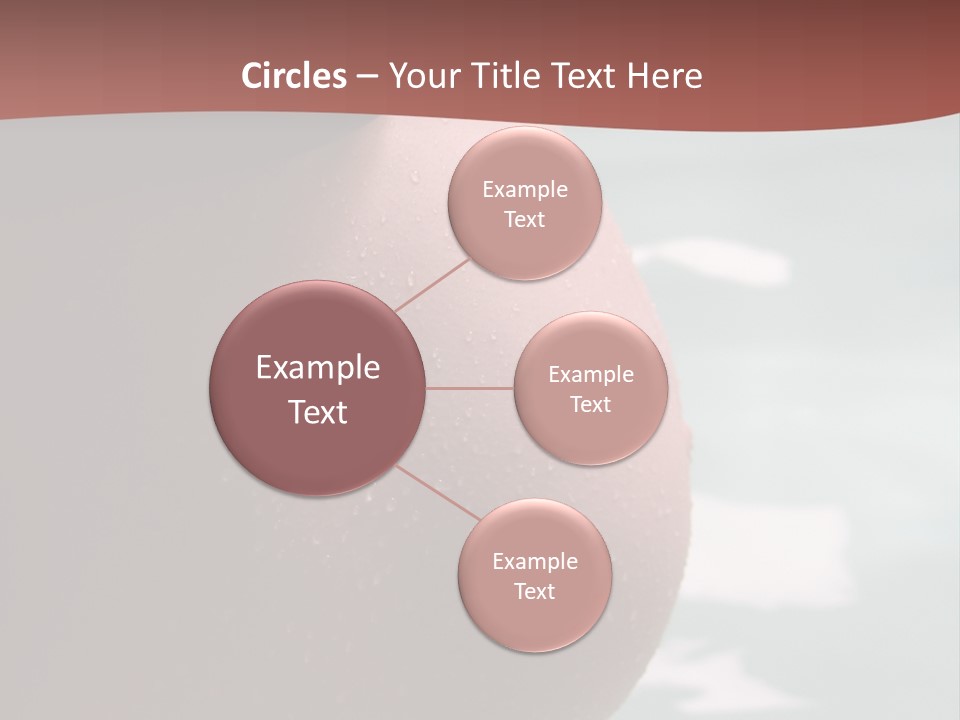 Pregnant Woman In A Pool PowerPoint Template