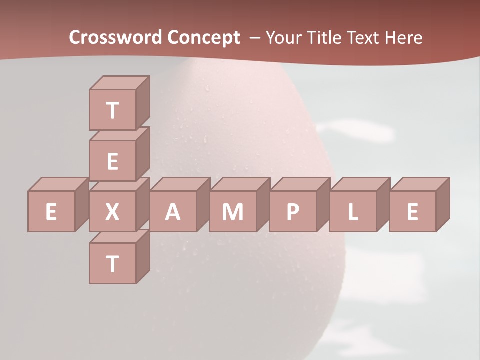 Pregnant Woman In A Pool PowerPoint Template