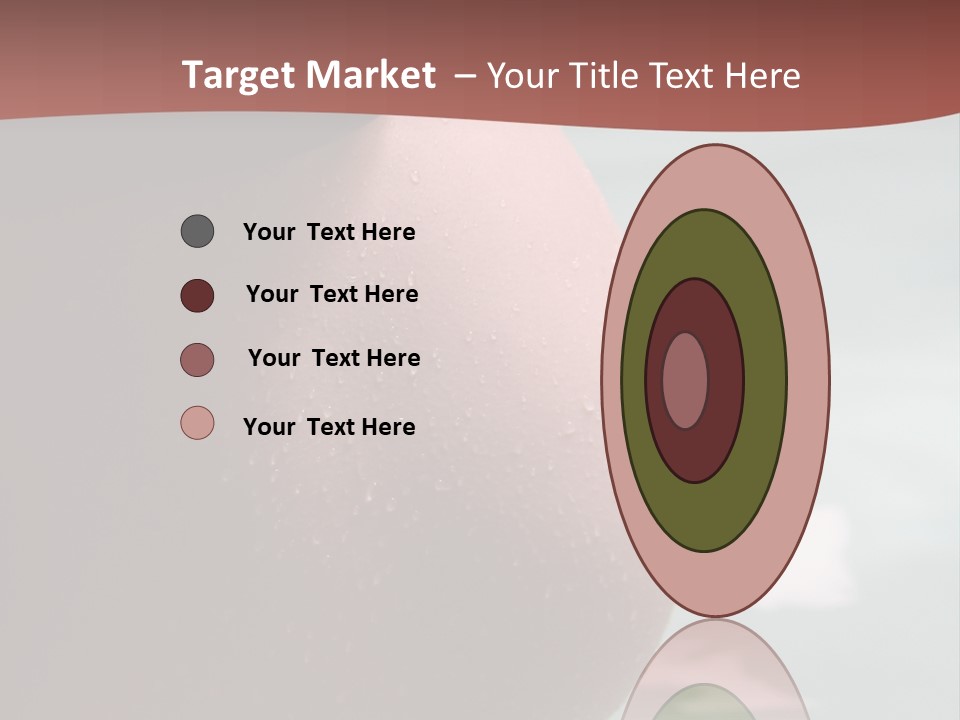 Pregnant Woman In A Pool PowerPoint Template