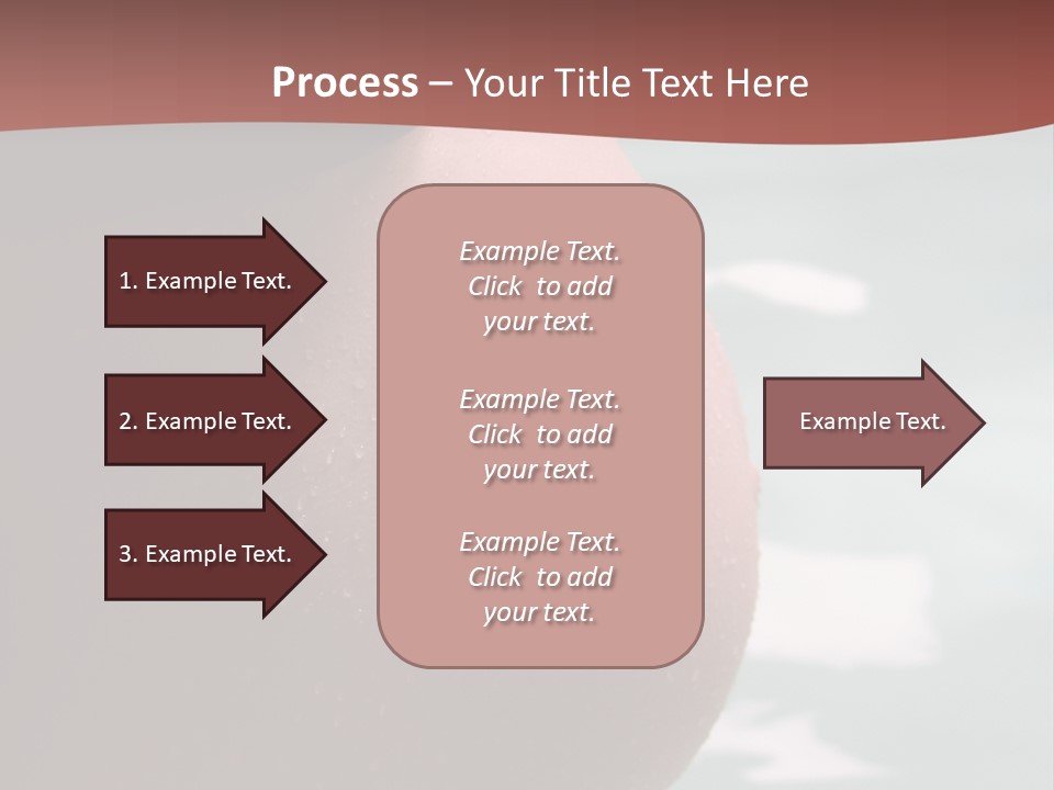 Pregnant Woman In A Pool PowerPoint Template