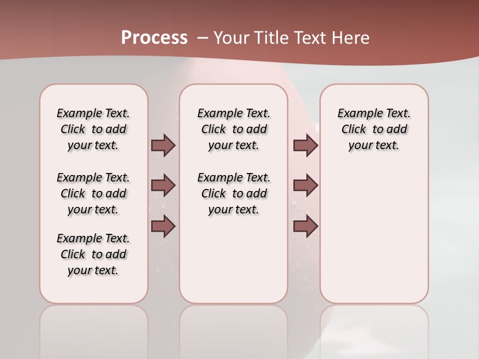 Pregnant Woman In A Pool PowerPoint Template