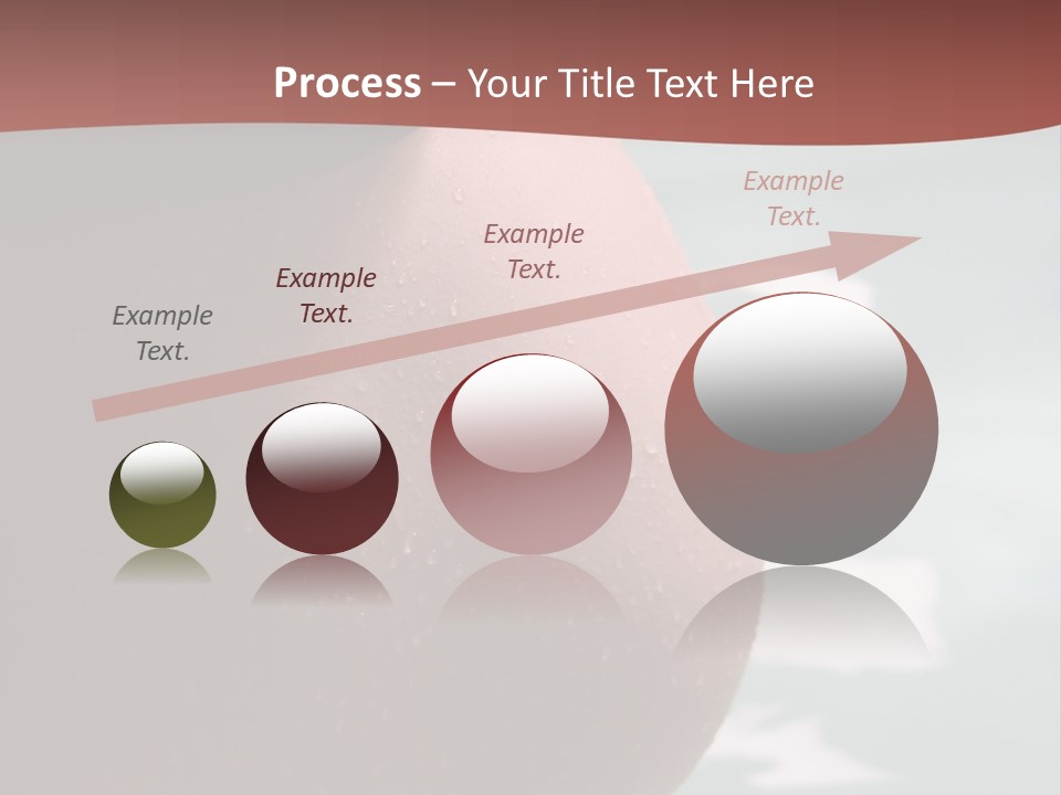 Pregnant Woman In A Pool PowerPoint Template