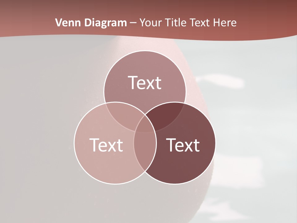 Pregnant Woman In A Pool PowerPoint Template