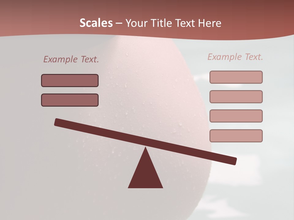 Pregnant Woman In A Pool PowerPoint Template