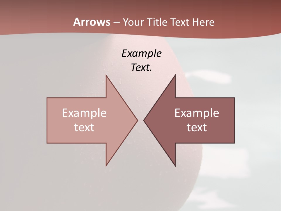 Pregnant Woman In A Pool PowerPoint Template